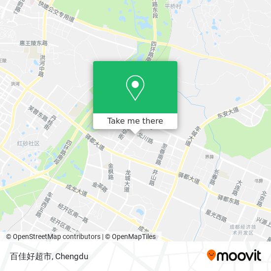 百佳好超市 map