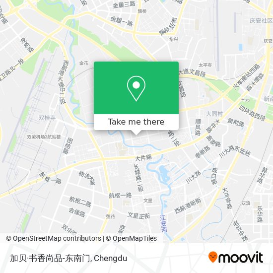 加贝·书香尚品-东南门 map