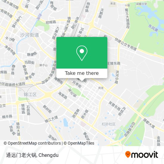 通远门老火锅 map