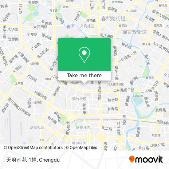 天府南苑-1幢 map