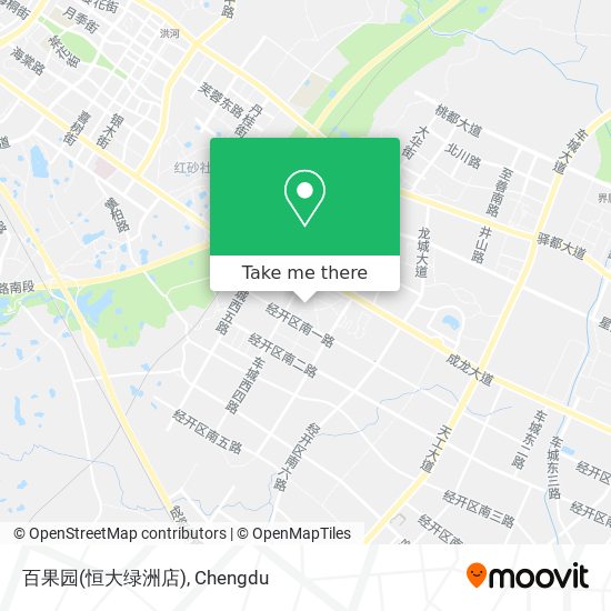 百果园(恒大绿洲店) map