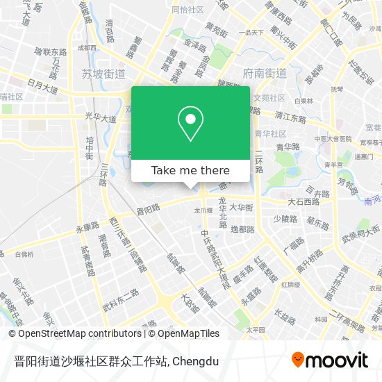 晋阳街道沙堰社区群众工作站 map
