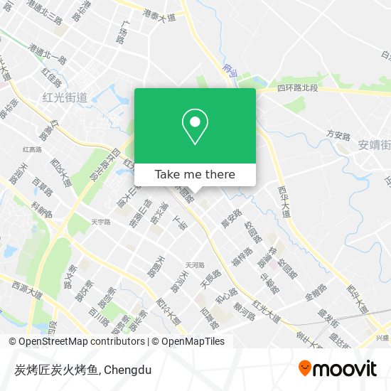 炭烤匠炭火烤鱼 map
