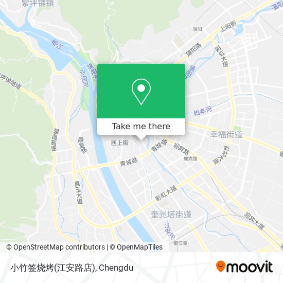 小竹签烧烤(江安路店) map