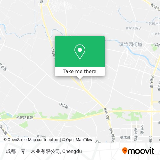 成都一零一木业有限公司 map