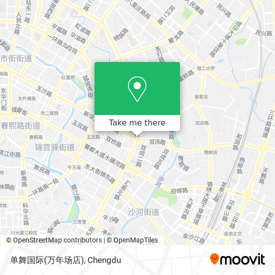 单舞国际(万年场店) map