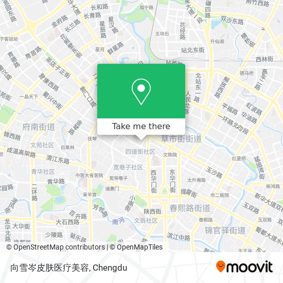向雪岑皮肤医疗美容 map