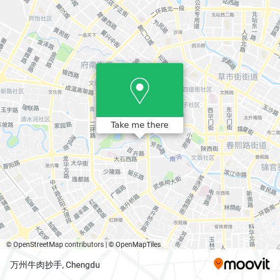 万州牛肉抄手 map