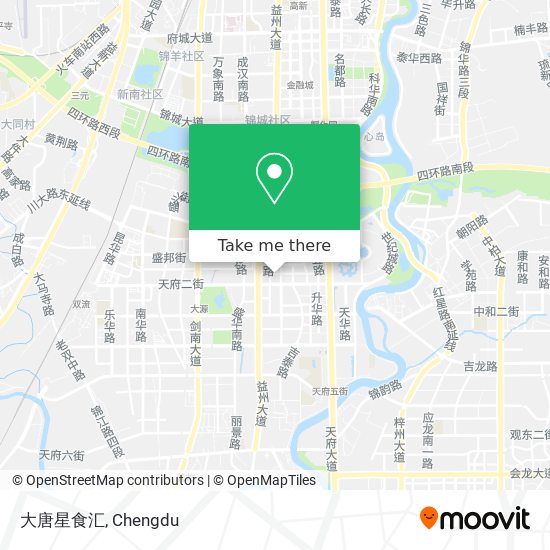 大唐星食汇 map