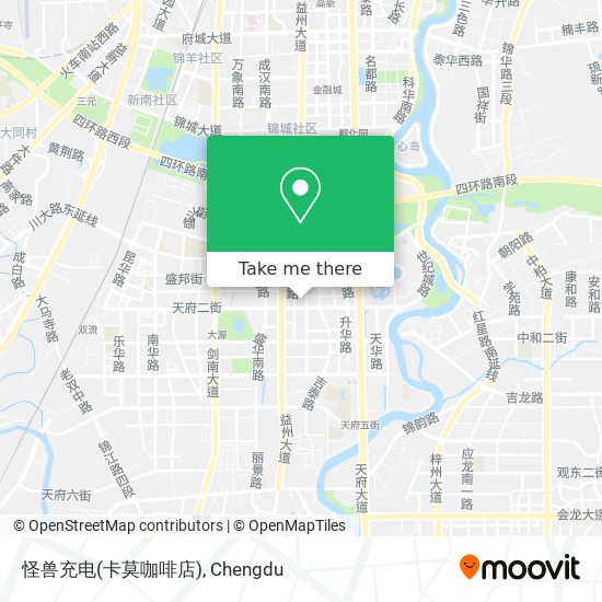 怪兽充电(卡莫咖啡店) map