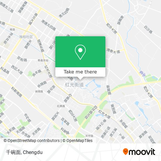 千碗面 map