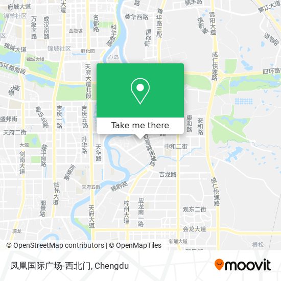 凤凰国际广场-西北门 map