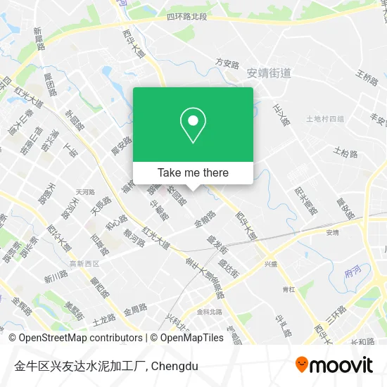金牛区兴友达水泥加工厂 map