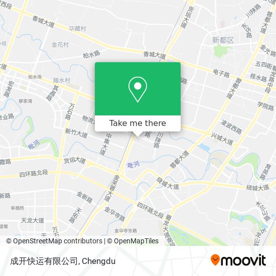 成开快运有限公司 map