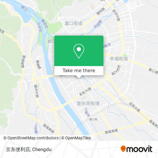 京东便利店 map