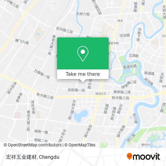 宏祥五金建材 map