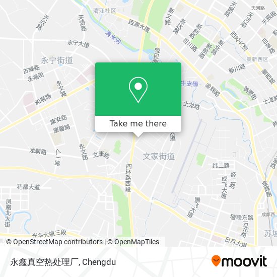 永鑫真空热处理厂 map