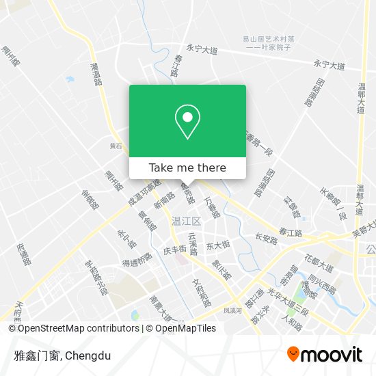 雅鑫门窗 map