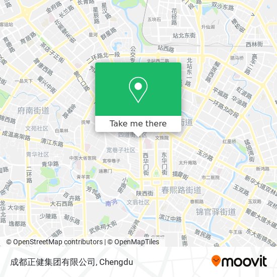 成都正健集团有限公司 map
