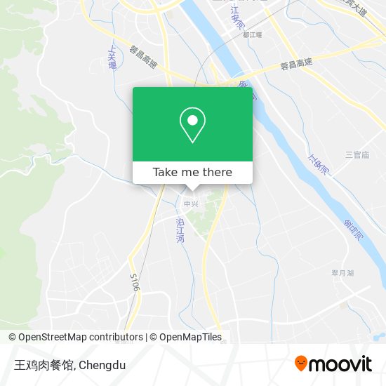 王鸡肉餐馆 map