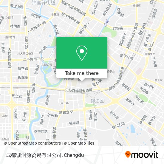 成都诚润源贸易有限公司 map
