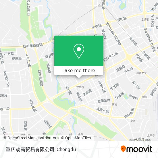 重庆动霸贸易有限公司 map