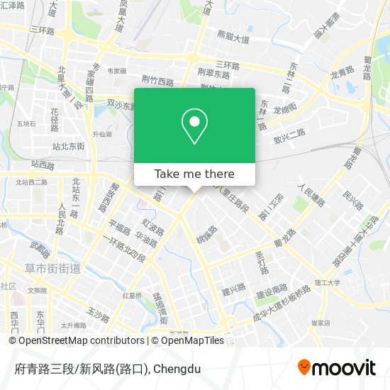 府青路三段/新风路(路口) map