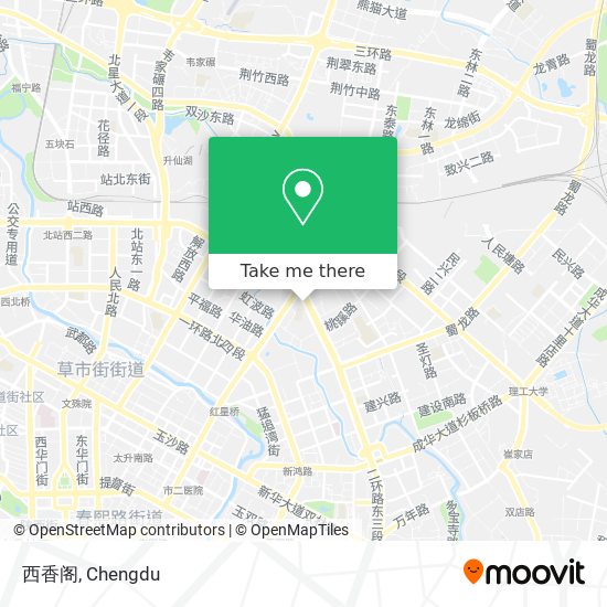西香阁 map
