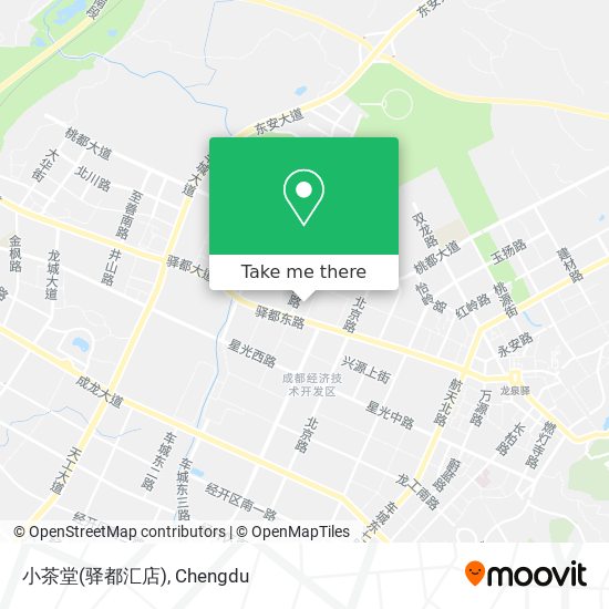 小茶堂(驿都汇店) map