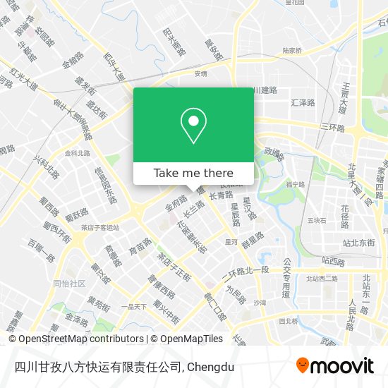 四川甘孜八方快运有限责任公司 map