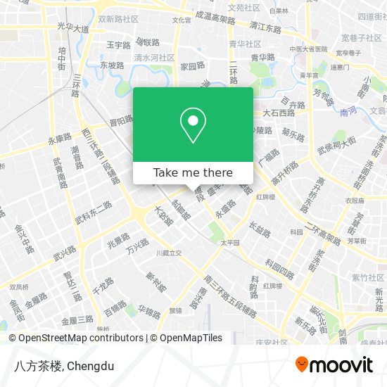 八方茶楼 map