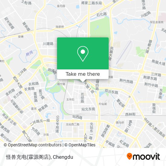 怪兽充电(霖源阁店) map