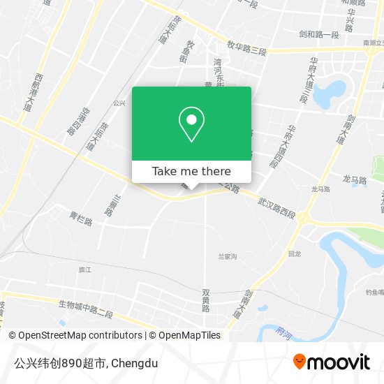 公兴纬创890超市 map