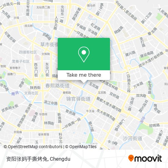 资阳张妈手撕烤兔 map