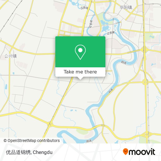 优品道锦绣 map