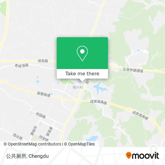 公共厕所 map