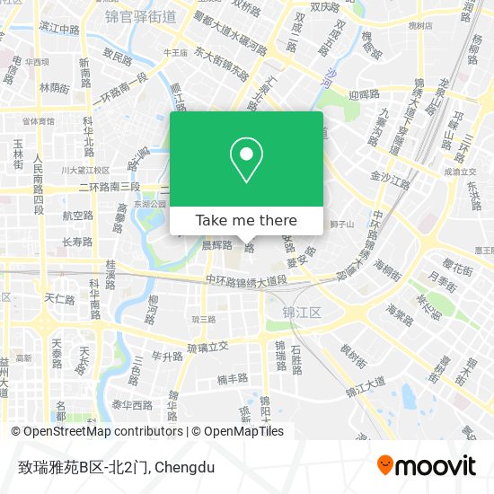 致瑞雅苑B区-北2门 map