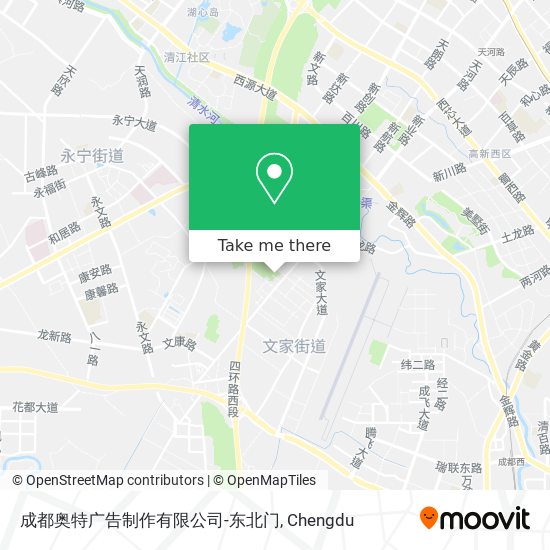 成都奥特广告制作有限公司-东北门 map