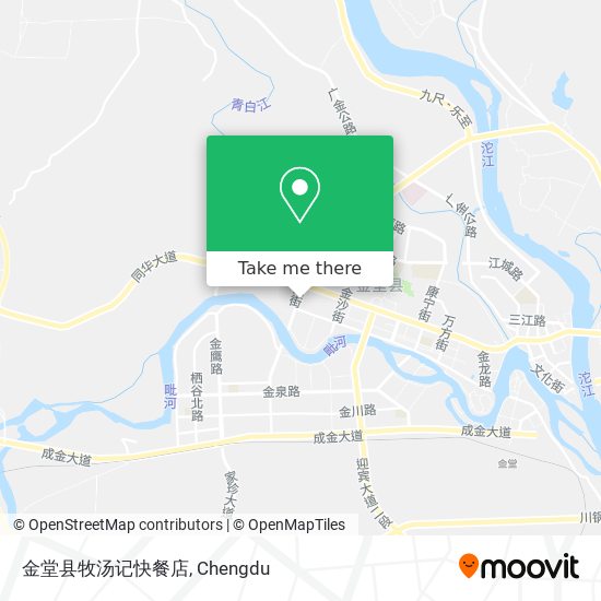 金堂县牧汤记快餐店 map
