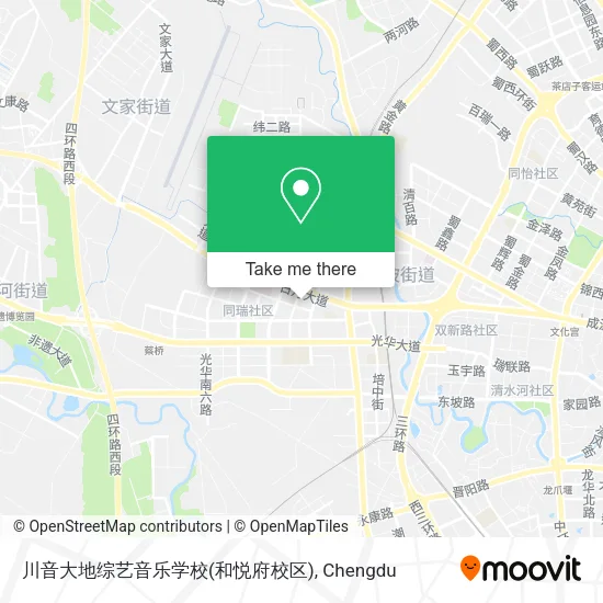 川音大地综艺音乐学校(和悦府校区) map