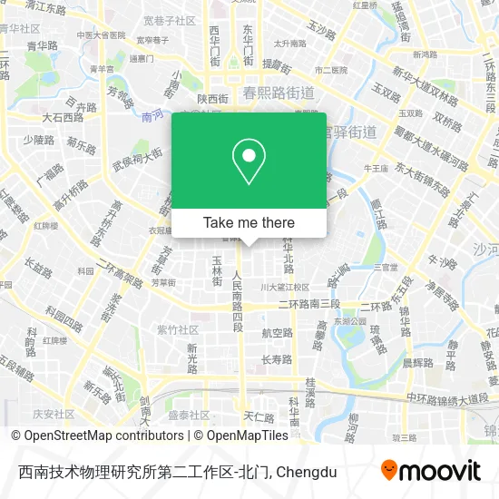 西南技术物理研究所第二工作区-北门 map
