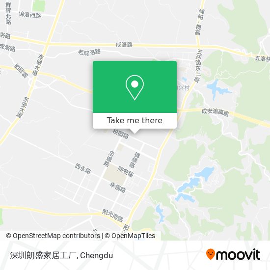 深圳朗盛家居工厂 map