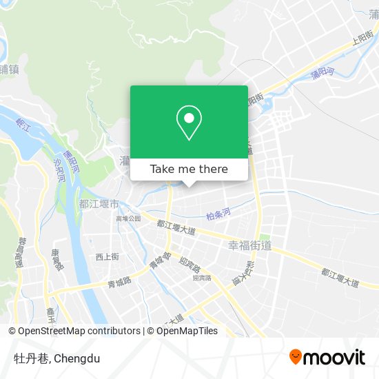 牡丹巷 map