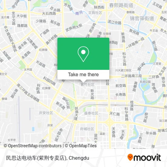 民思达电动车(紫荆专卖店) map