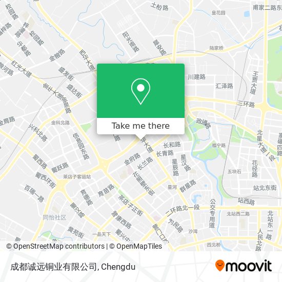 成都诚远铜业有限公司 map