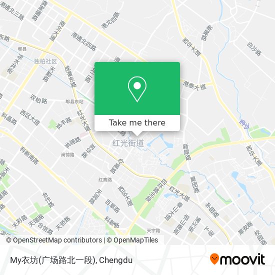 My衣坊(广场路北一段) map