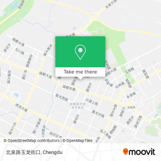 北泉路玉龙街口 map