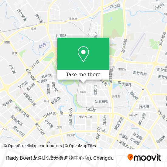 Raidy Boer(龙湖北城天街购物中心店) map