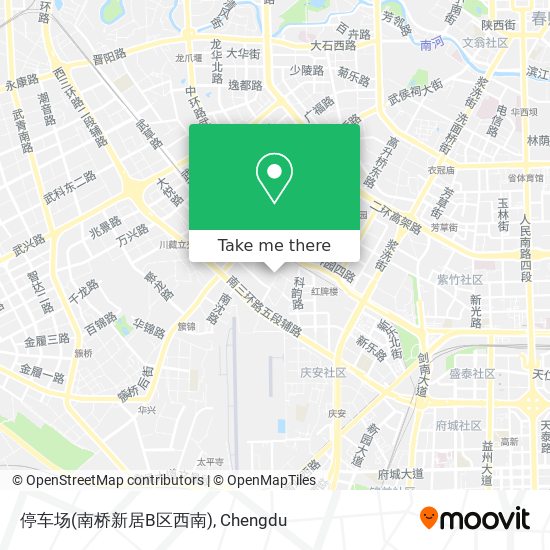 停车场(南桥新居B区西南) map