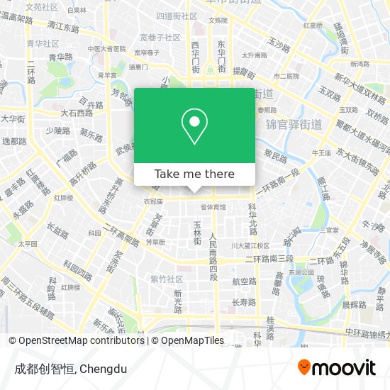 成都创智恒 map